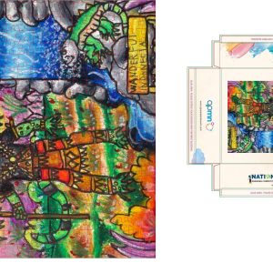 1 Personalized Jigsaw Puzzle 70/500 Pieces (24'' x 18'')
